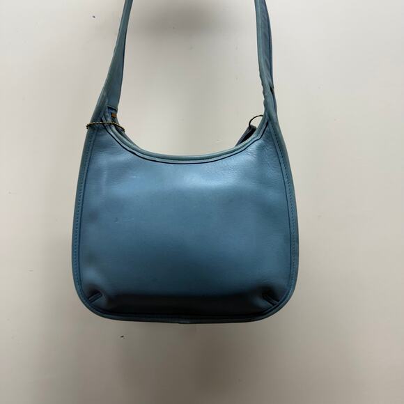 Vintage Coach Ergo Mini Zip Glacier Blue 9020 - Picture 2 of 7
